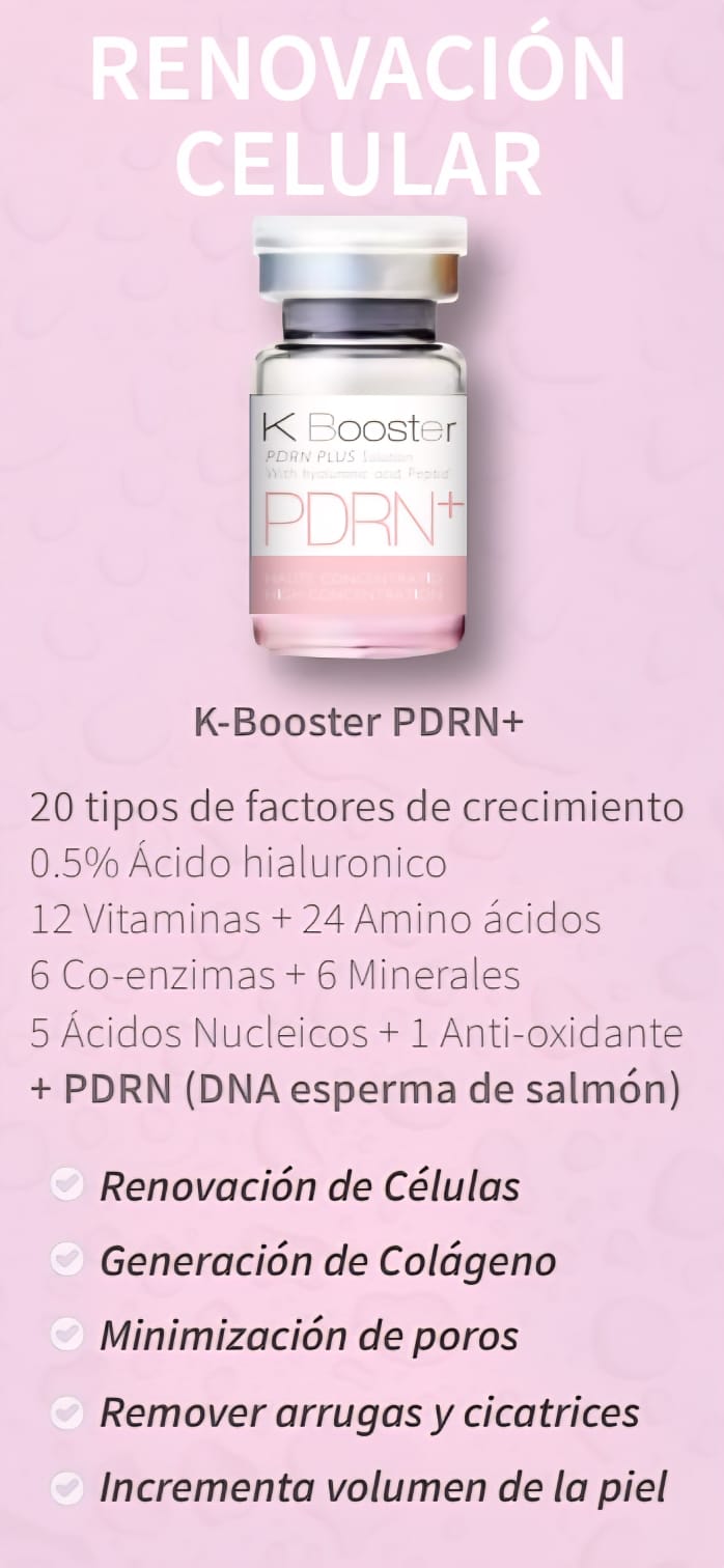PDRN (Polideoxirribonucleótidos) + polinucleótidos / ADN de salmón